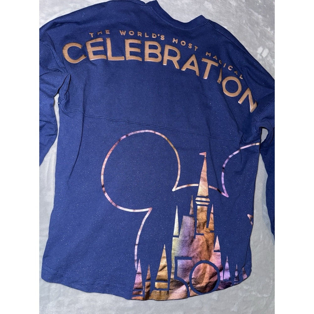 Walt Disney World Spirit Jersey Magical Celebration 50th Anniversary Women's M